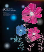 矢量花朵_6ai矢量模版下载