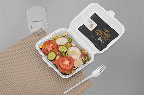 外卖饭盒样机 外卖饭盒样机