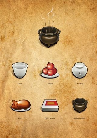 清明节拜祭物品