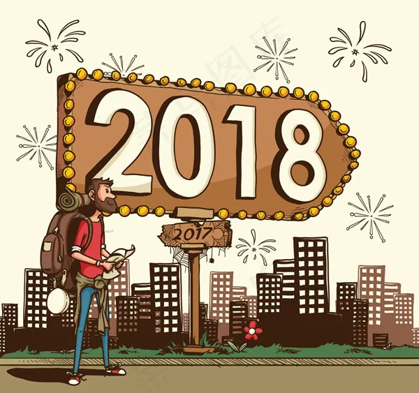 2018年路牌矢量ai矢量模版下载