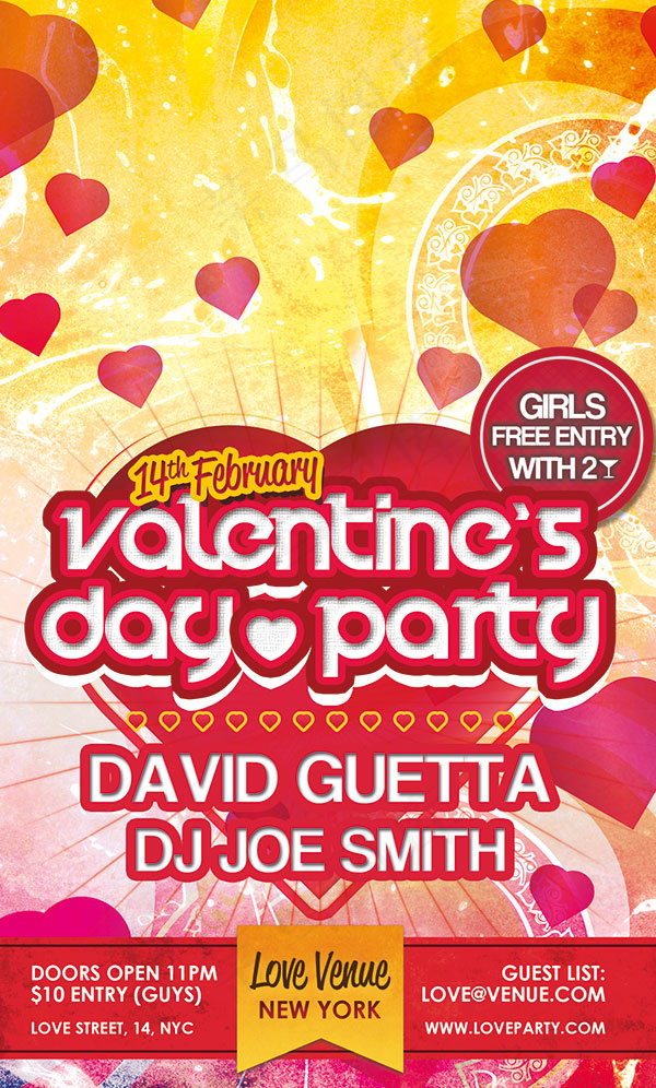 情人节主题派对