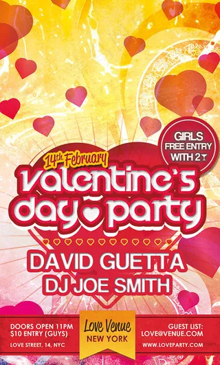 情人节主题派对