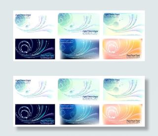 韩国眩目背景,背景元素