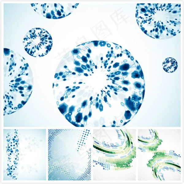 几何图形组合背景eps,ai矢量模版下载