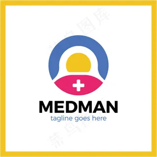 圆形医疗logo
