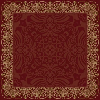花纹边框背景