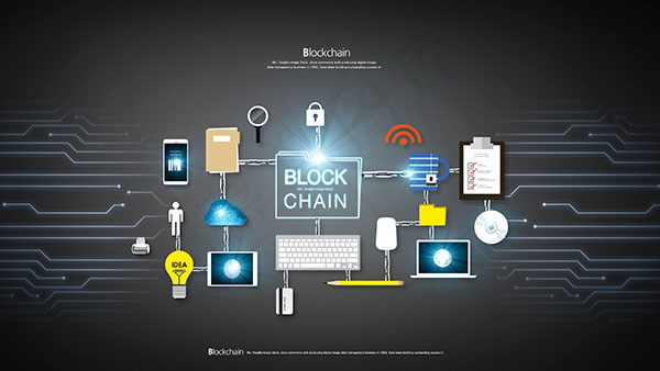 区块链概念psd