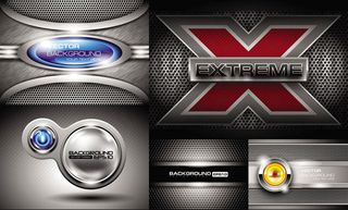 金属科技质感背景,背景元素