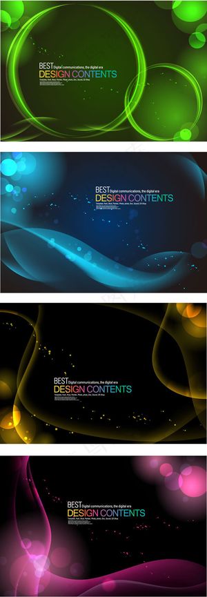 幻彩斑点背景,背景元素