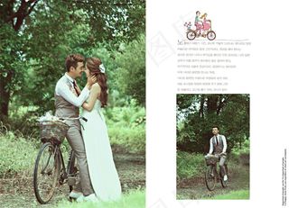 复古婚纱照相册