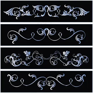 古典花纹装饰花边