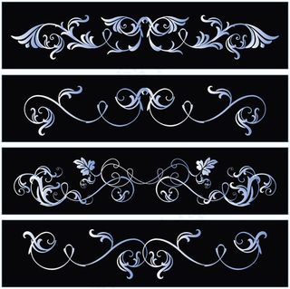 古典花纹装饰花边