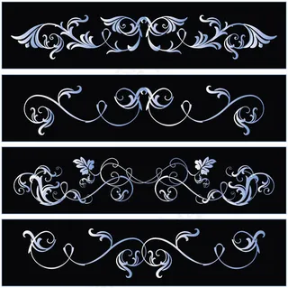 古典花纹装饰花边