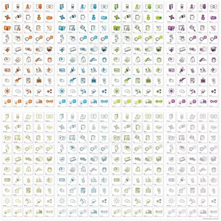 网页设计装饰图标,免抠元素