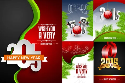 圣诞新年海报