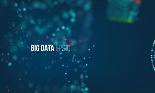 动感多彩粒子背景