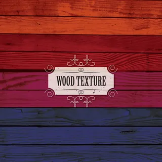 彩色木纹背景