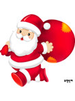 韩国矢量-圣诞老人