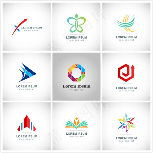 标志矢量素材eps,ai矢量模版下载