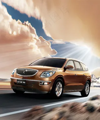 别克昂科雷商务车,背景元素