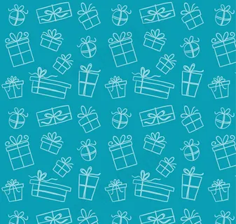 礼盒无缝背景