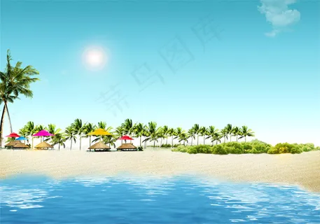 热带海边风光 热带海边风光