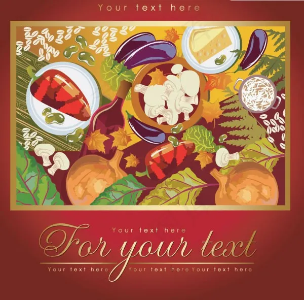 食品果蔬海报eps,ai矢量模版下载