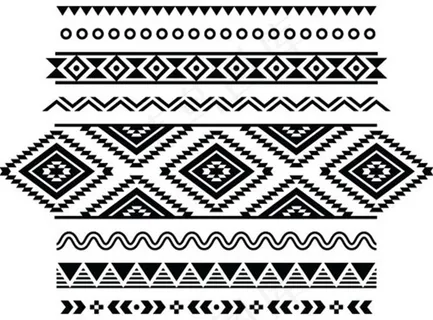 古典民族花纹