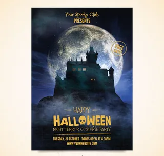 万圣节古堡派对