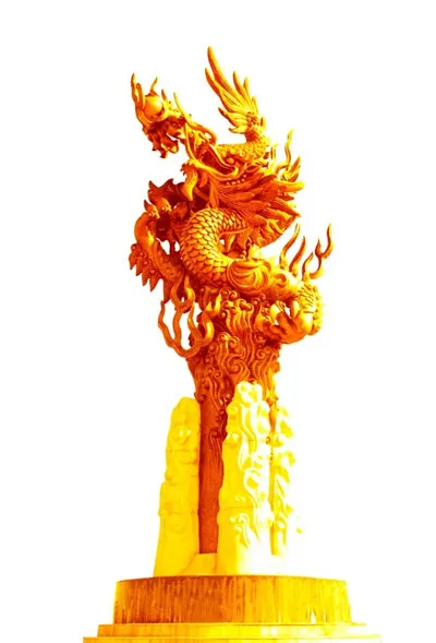 龙吐珠psd模版下载