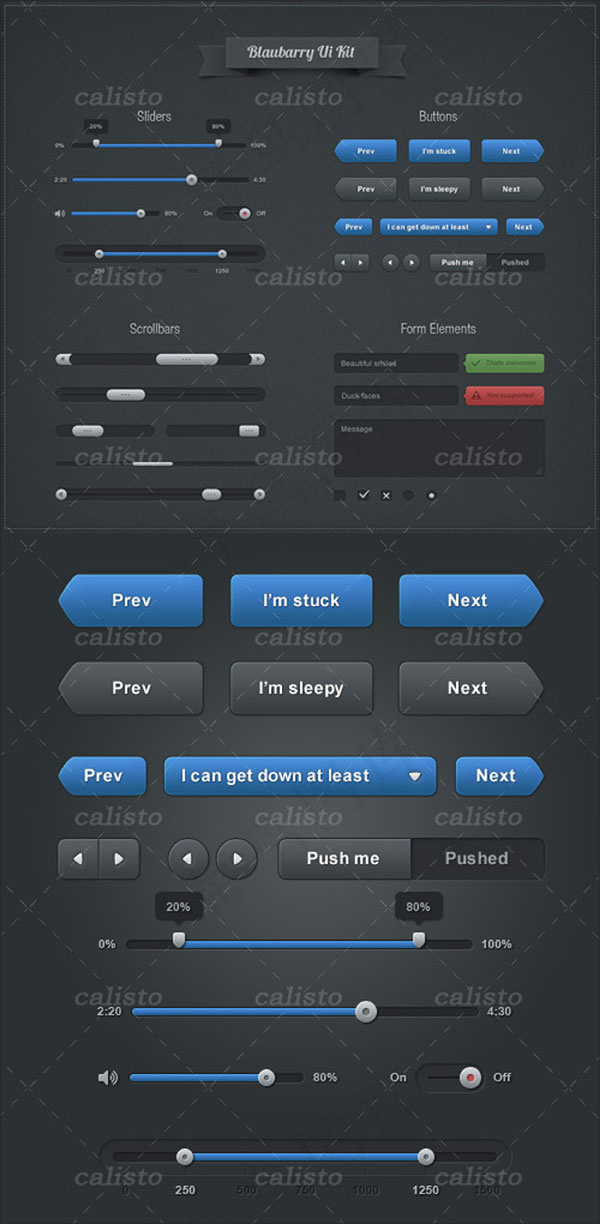 网页设计元素psd
