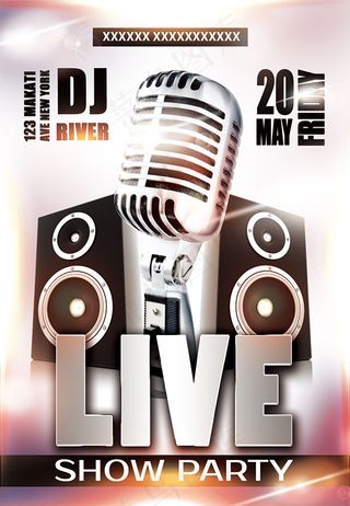 欧美音乐会海报