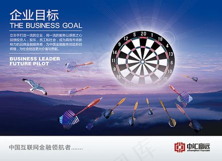 一流企业目标海报