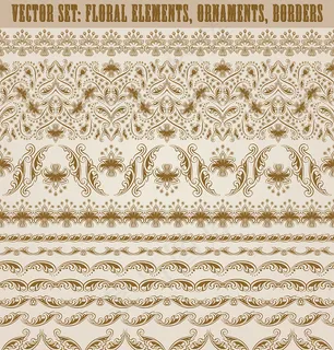 欧式复古花纹边框 欧式复古花纹边框