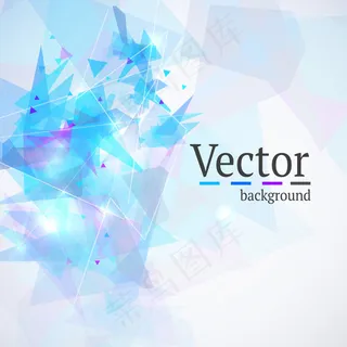 渐变闪耀几何背景 渐变闪耀几何背景