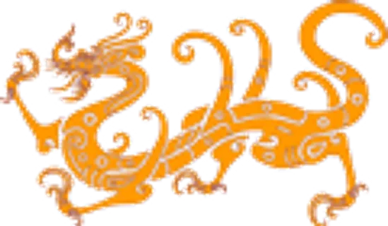 矢量彩色龙纹_19