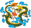 矢量彩色龙纹_6ai矢量模版下载