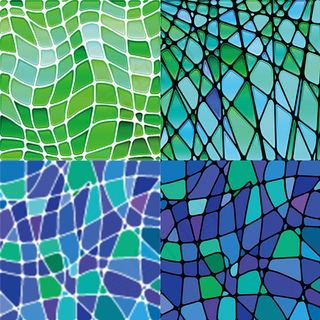 水晶玻璃背景矢量