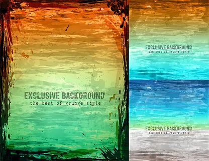 炫彩怀旧斑驳背景