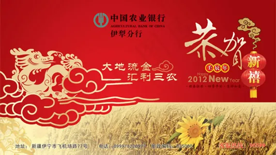 农业银行龙年春节 农业银行龙年春节