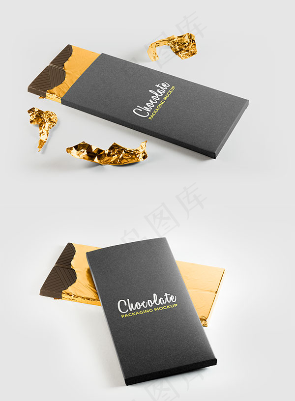 巧克力纸盒包装样机