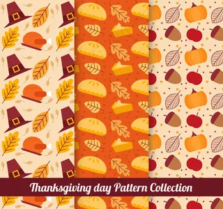 感恩节无缝背景