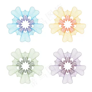 精美防伪花纹