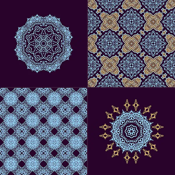 古典花纹背景eps,ai矢量模版下载