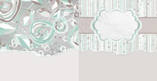 素雅纸质背景,背景元素