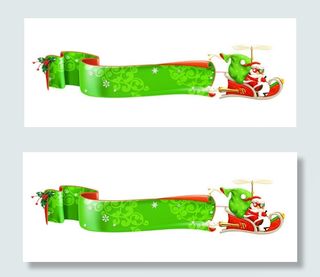 圣诞节广告元素