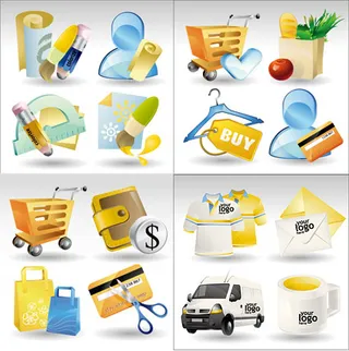 矢量精美图标2,免抠元素