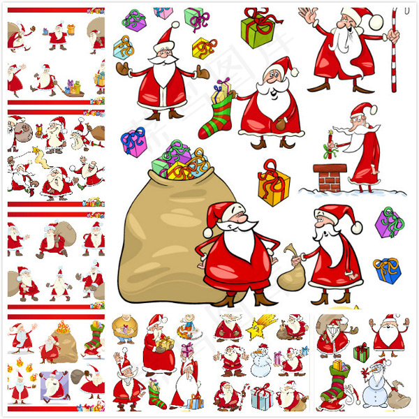 卡通圣诞老人