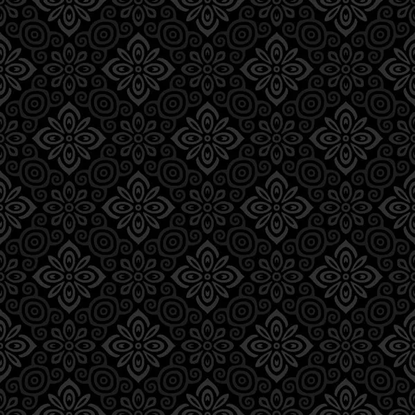 黑色花纹背景eps,ai矢量模版下载