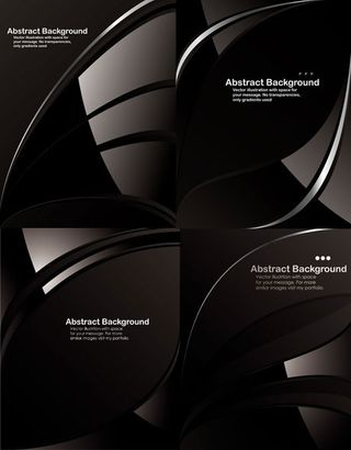 黑色动感线条背景,背景元素